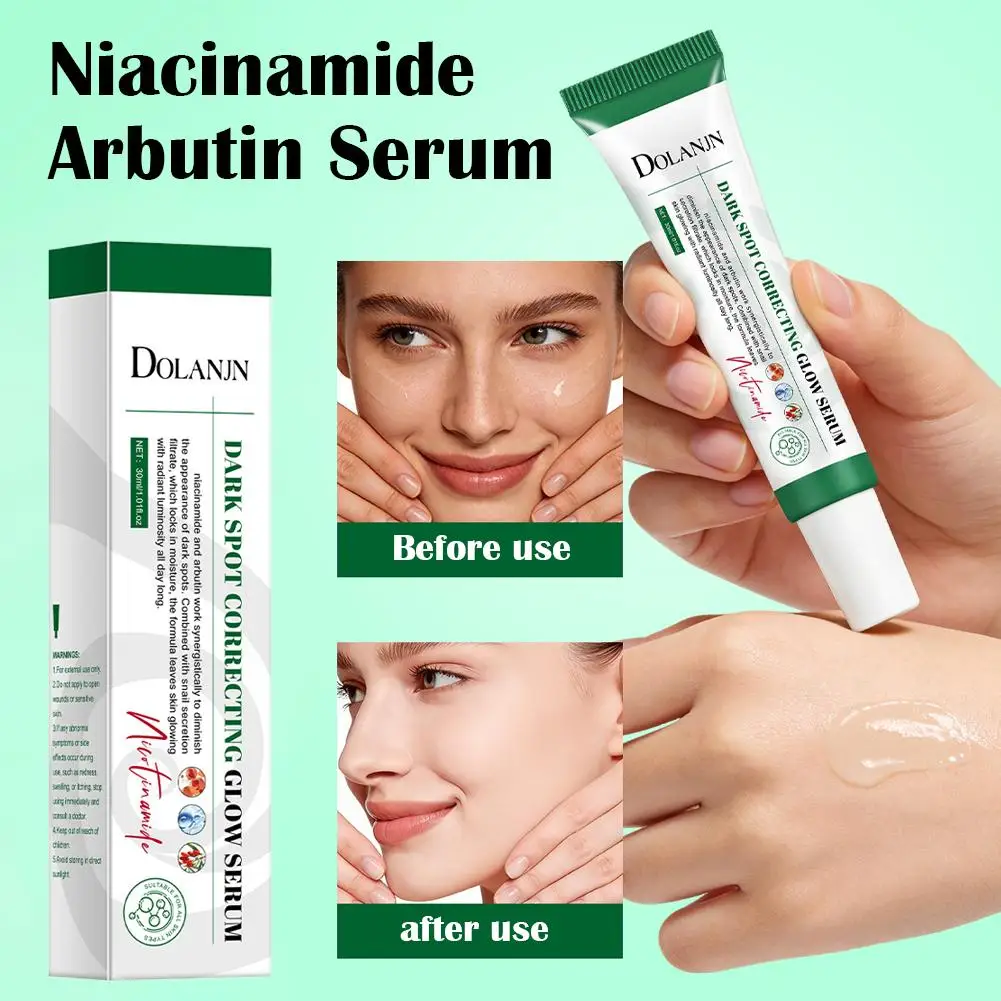 30ml Nicotinamide Arbutin Facial Essence Face Anti Freckle Spot Removing Moisturizing Face Serum Facial Skin Care Products