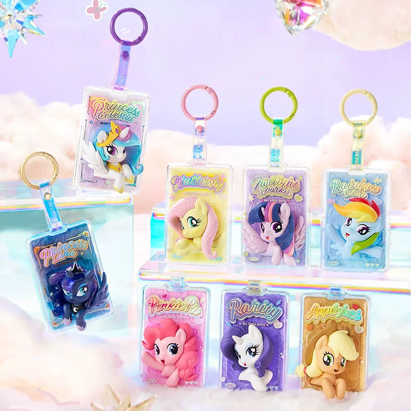 Kayou My Little Pony Collectible Cards Fantasy Glowing Streamer Series Cute Cartoon Decor Anime Collectible Present Gift