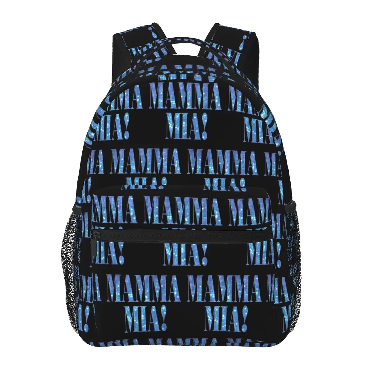

Mamma Mia-дисковый студенческий рюкзак, школьная сумка, походный дорожный рюкзак для мужчин и женщин, модная сумка для книг, сумки на плечо