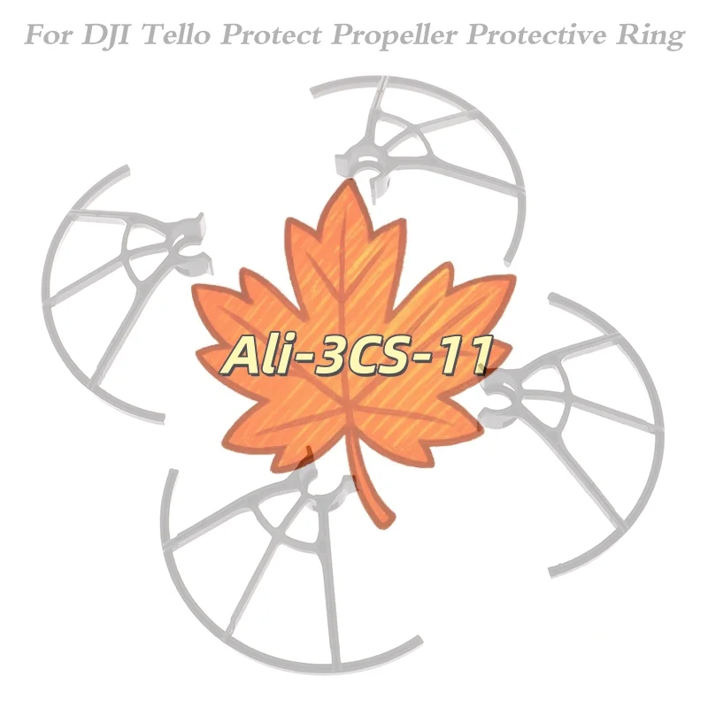 4 шт. Набор защиты и лопастей для пропеллера Tello — комплект полной защиты с запасными пропеллерами, дизайн от треш-треш