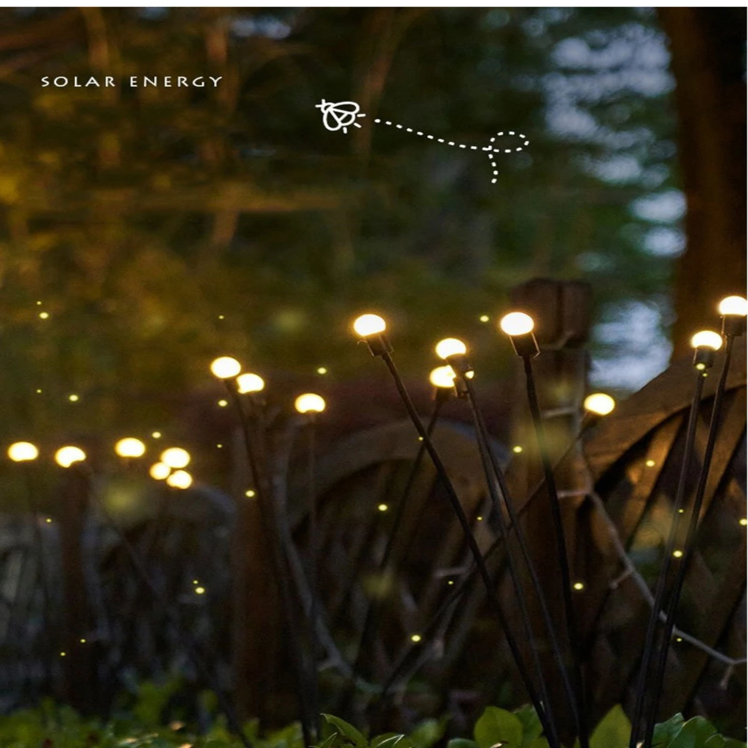 Enhance Your Outdoor Garden Layout with an Elegant, Waterproof Three-Headed Solar Lamp - Perfect for Creative and Stylish Courty