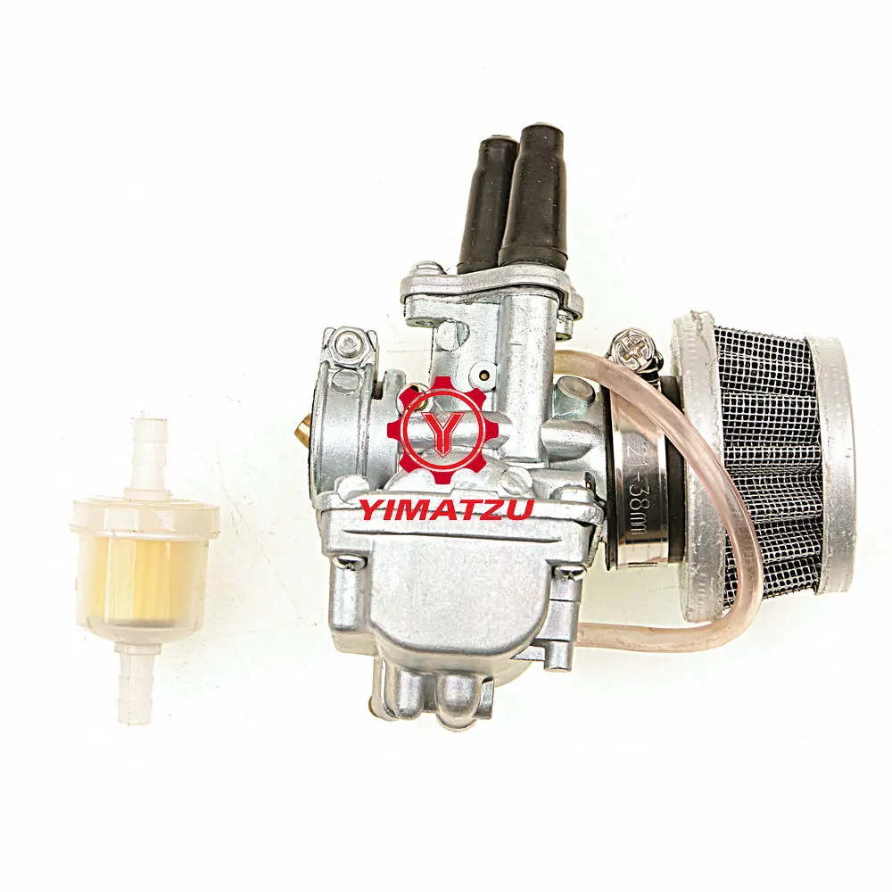 YIMATZU 2-Stroke Bicycle Engine carburetor Kit for F49CC 60CC 80CC Engine 19-21mm