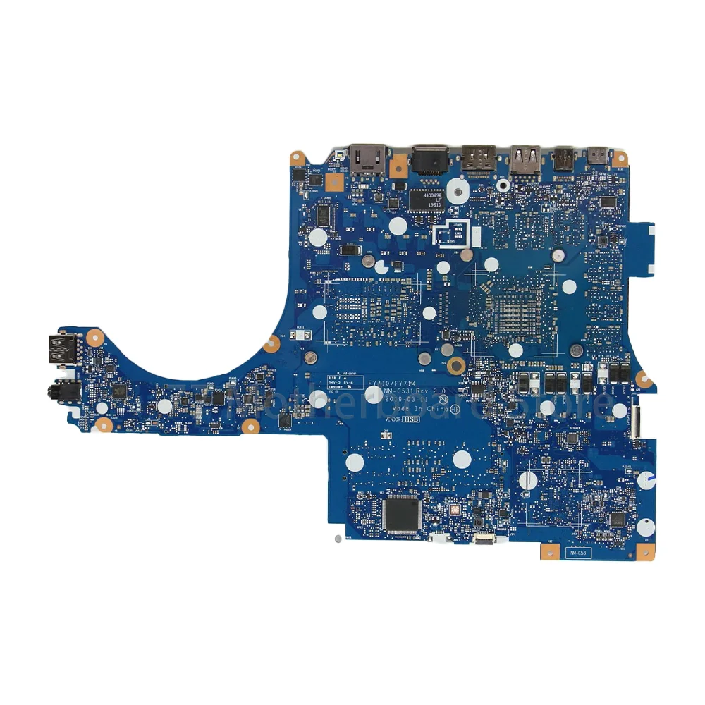 Laptop Motherboard NM-C531 For Lenovo Legion Y540-17IRH With CPU I5-9300HF I7-9750HF GPU RTX2060 6G GTX1660Ti 6G FRU 5B20S42483