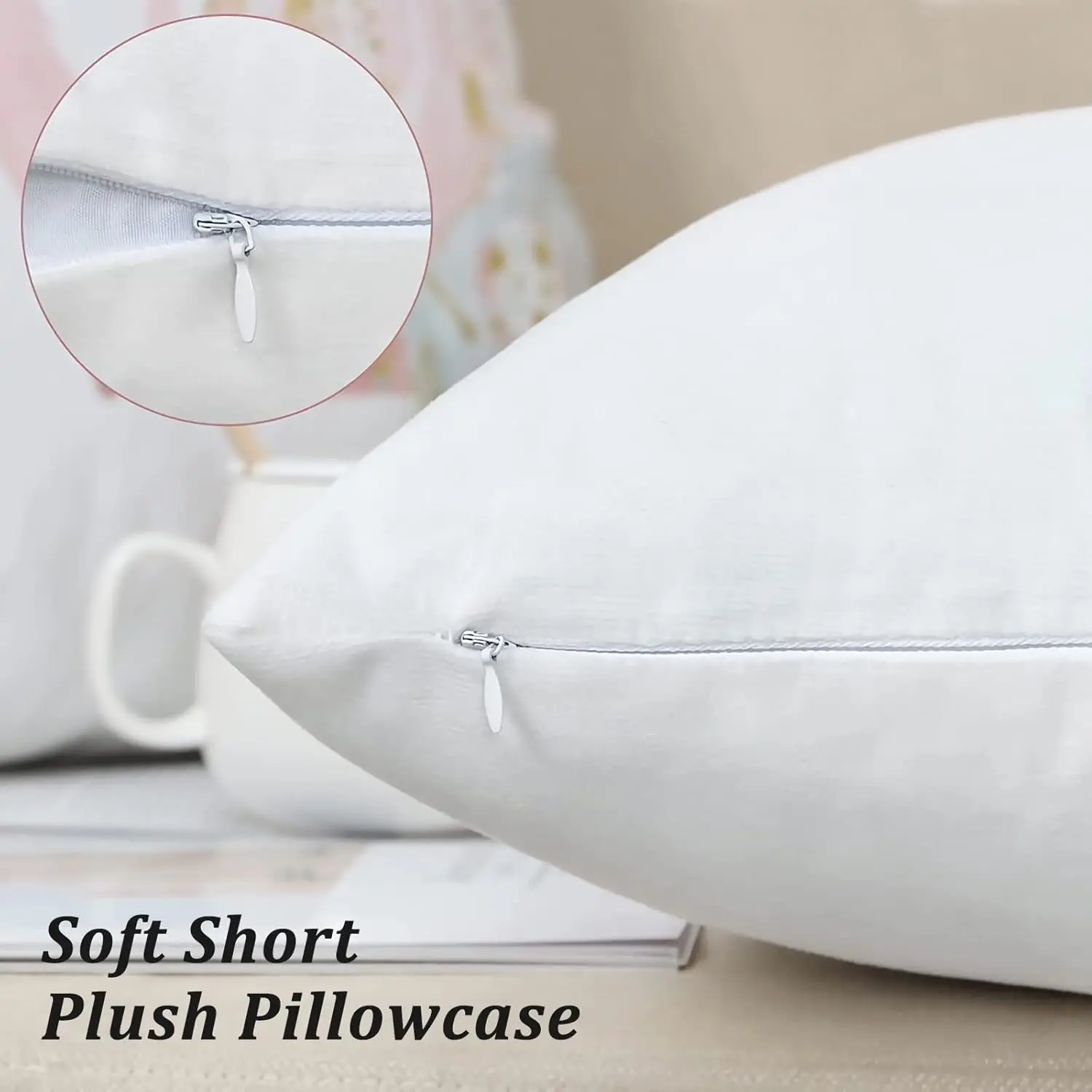 4pcs Watercolor Beach Ocean Sailboat Printed Pillow Cover Polyester Cushion Case 2D Flat Coastal Decor Now