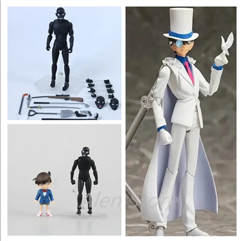 Figma SP-088 Kid Detective Conan Figma SP-089 FigFIX SP-001 Figma SP-058 Action PVC Collection Model Toy Anime Figure Toy