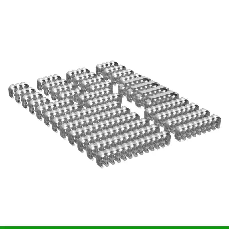 34pcs PVC Line Guides For 3.0-3.6mm Sleeved Cords Computer Power Cord Organizing Easy Assembly