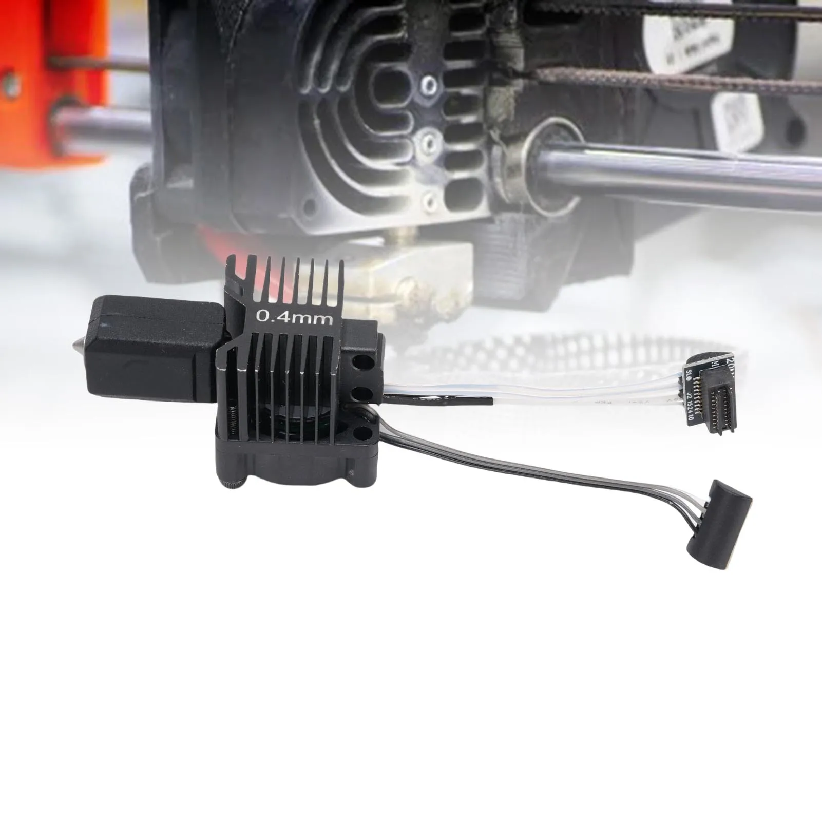 

Полная сборка из закаленной стали, горячий конец, подходит для 3D-принтера Bambu Lab с вентиляторным термистором, керамический нагреватель, сопло 0,4 мм