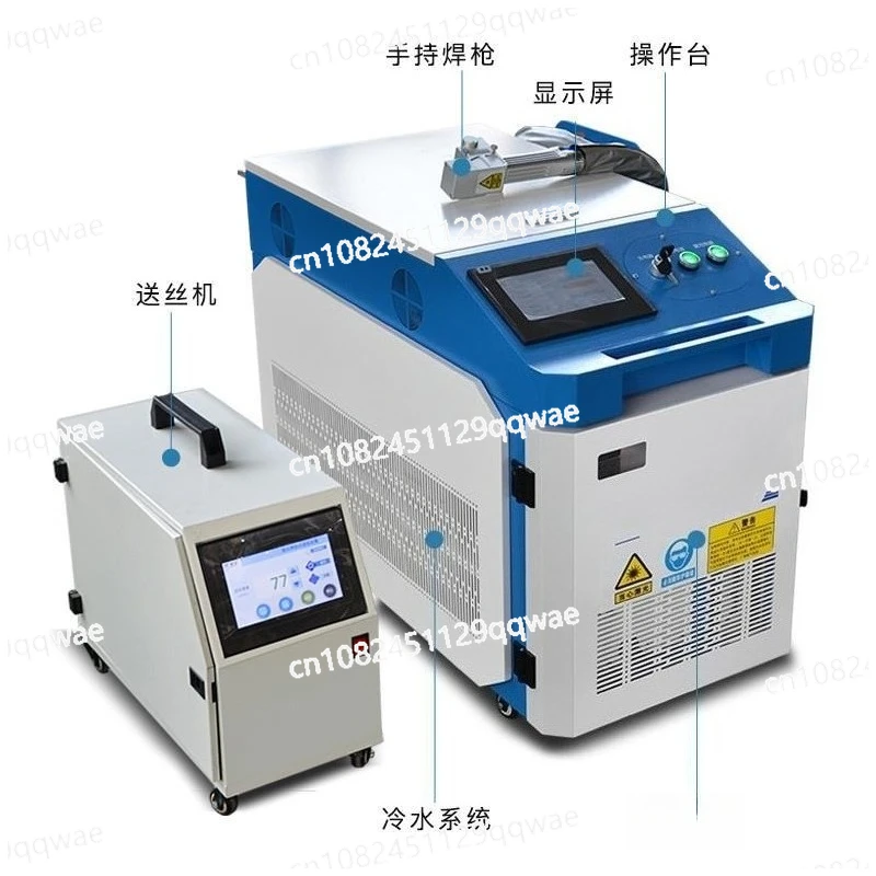 Industrial Portable Design Handheld Fiber Welding Machine For Metal Sheet Cutting Welding MAX Source New Motor
