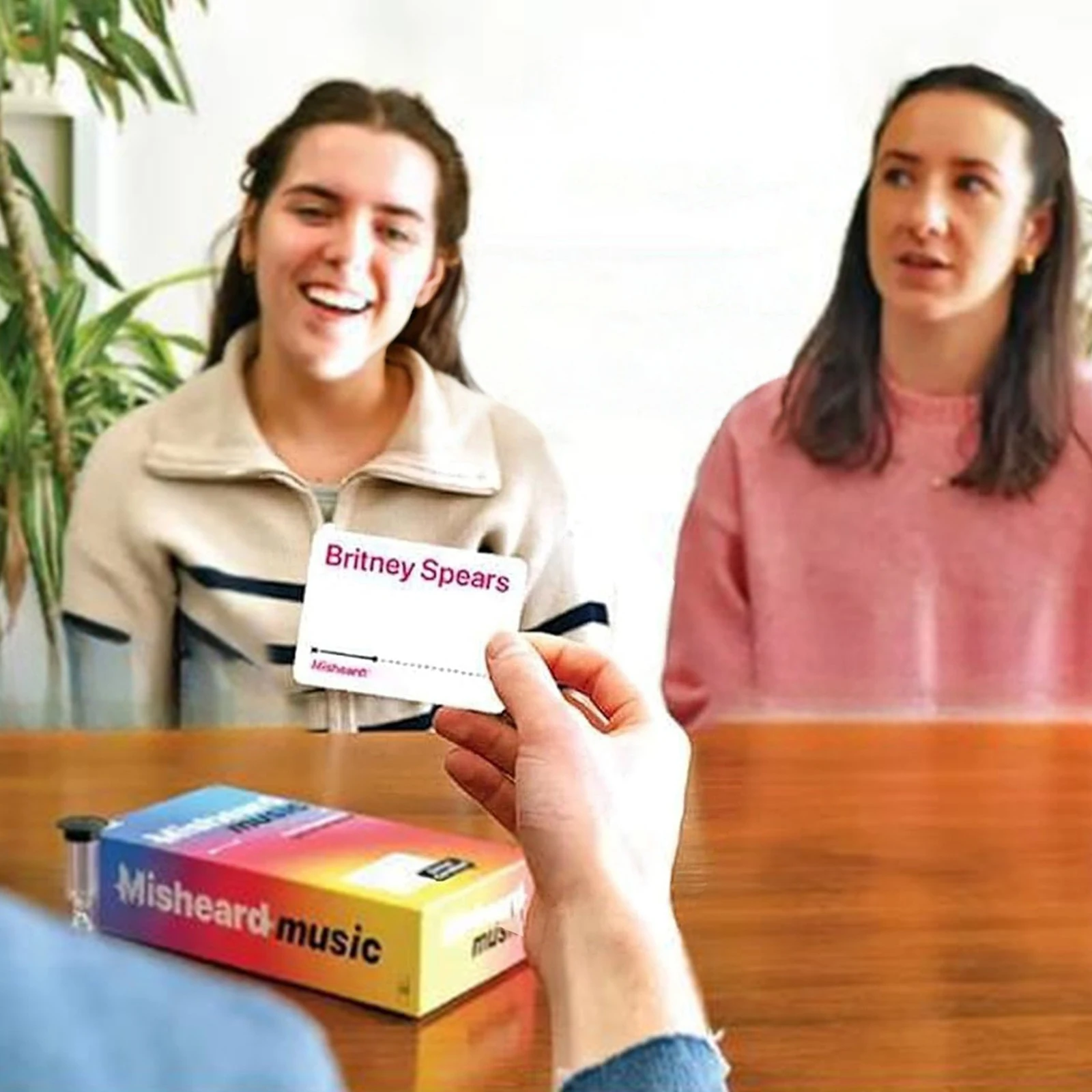 لعبة موسيقى Misheard مع 500 بطاقة غير غنائية، ألعاب بطاقات عائلية، لعبة الحفلات الليلية للترفيه في حفلات الكاريوكي