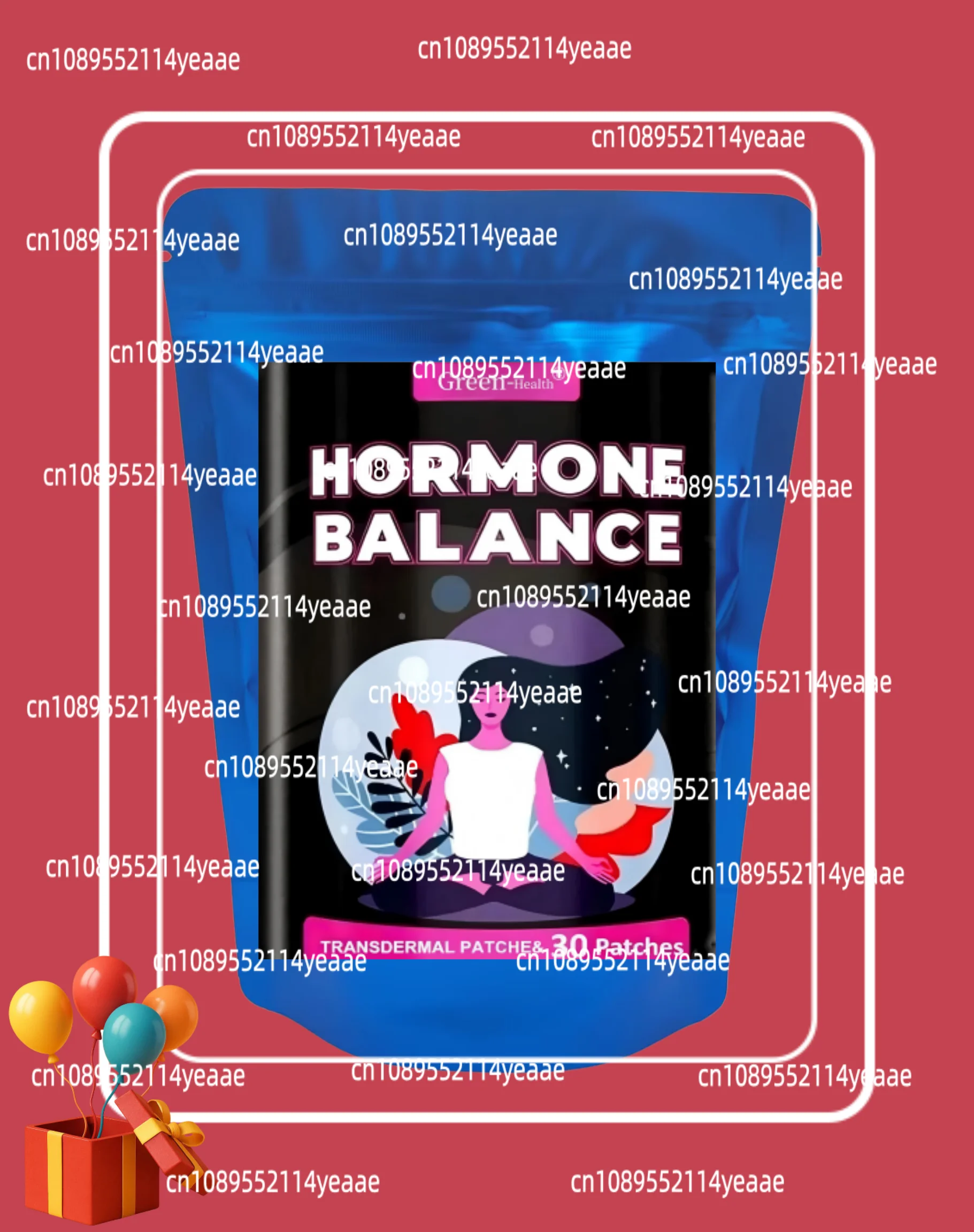 Hormone Balance Transdermal Patches For Relief For Fatigue,mood Swings, Support For Pms,menopause, Pmdd 30 Patches