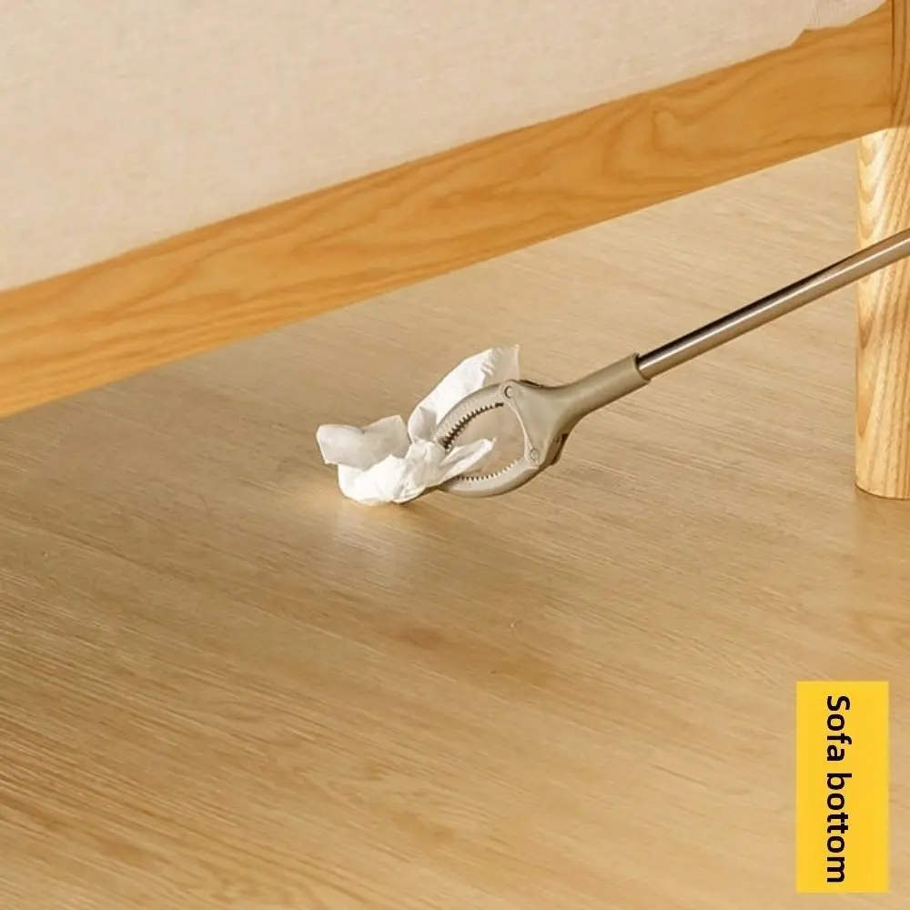 

Складной захват для мусора из нержавеющей стали: удобный в использовании, для беременных, с широкими зубцами