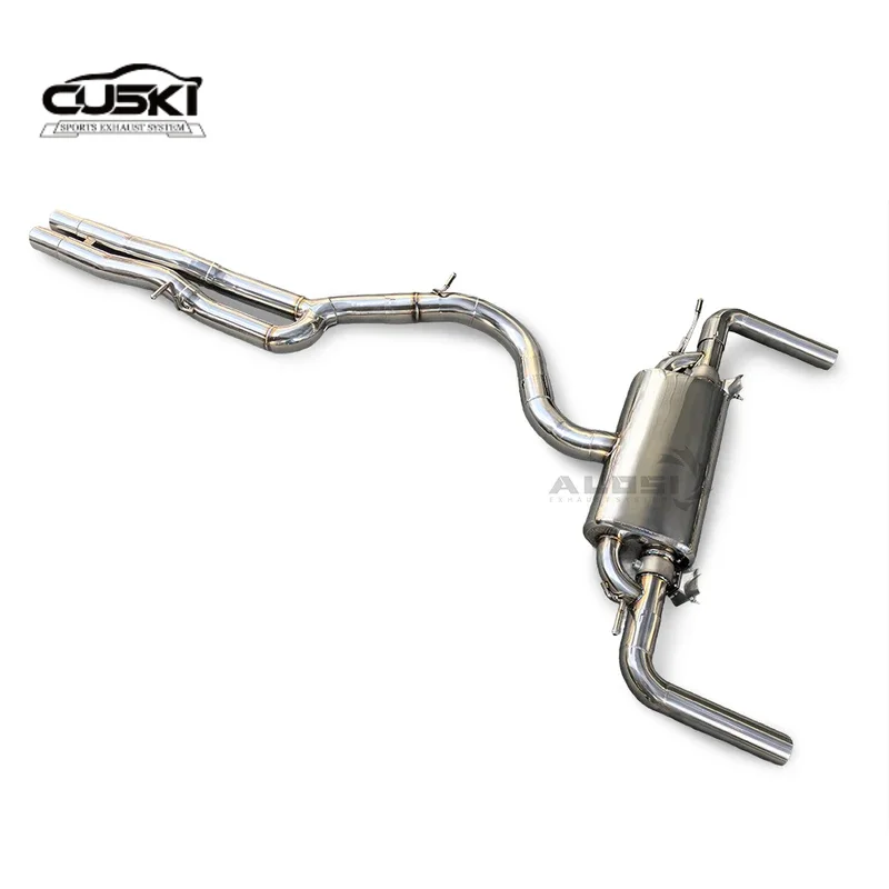 

Высокопроизводительные выхлопные компоненты, подходящие для Audi TTRS 2.5T 2017-2023, задняя выхлопная система из нержавеющей стали