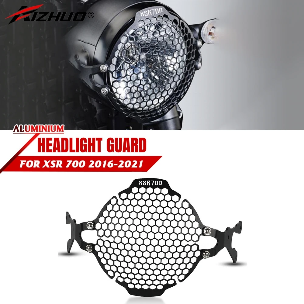 

Headlight Guard For Yamaha XSR700 2016-2021 Headlight Shield Protector Headlamp Mesh Grille Cover XSR 700 XTribute 2018-2021