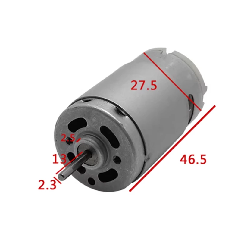 1PCS RS-395PA-2356 Micro DC Motor 12-24VDC 6000/12000RPM High Speed Carbon Brush
