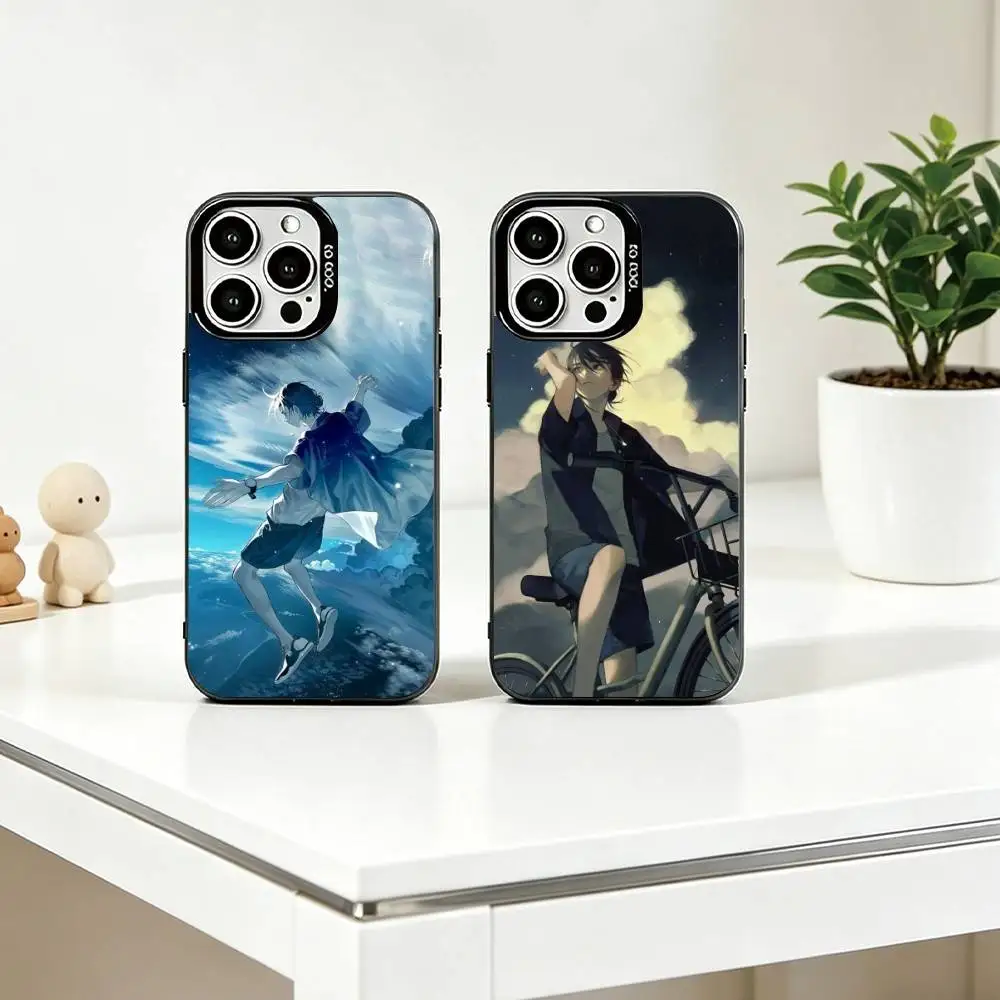 

Anime Sumereta Shinpei Ajiro Phone Case For iPhone 17,16,15,14,13,12,11 Plus,Pro Max,XS,Colorful Silver Phone case Funda Cover