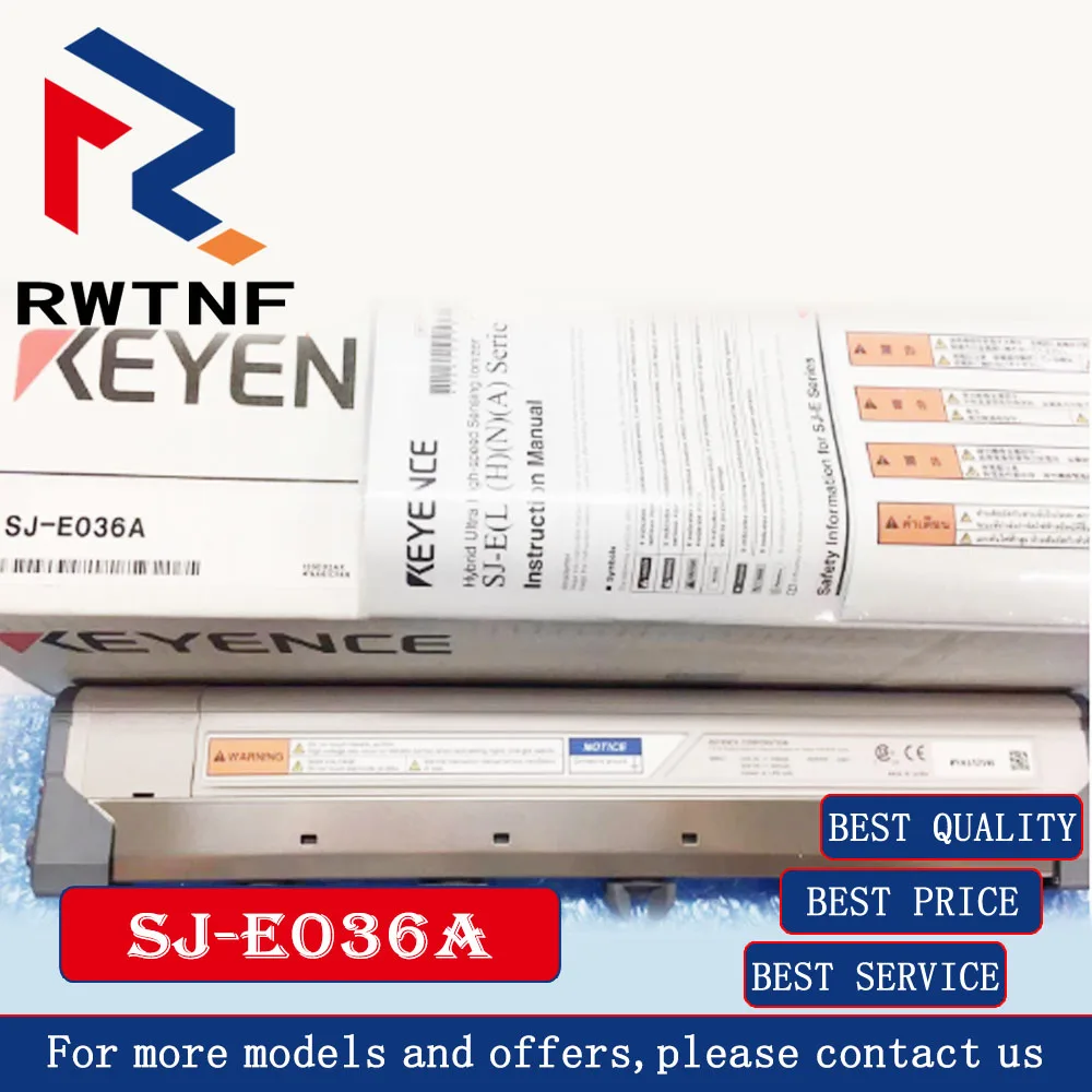 

Brand New Genuine SJ-E036A KEYENCE electrostatic Eliminator, hybrid ultra-high speed induction, 100% original warehouse stock