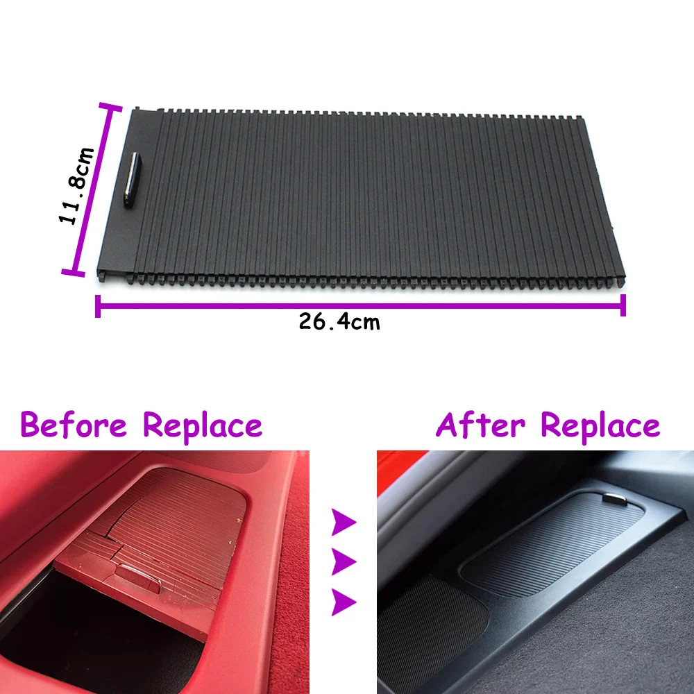 LHD RHD 718 981 982 Car Rear Pillar C Water Cup Holder Roller Blind Cover For Porsche Cayman 2013-2023 981555423001E0 - view 5