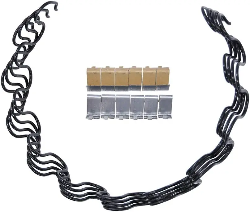 

25in Sofa Spring Replacement 4pk with Z Clips for Furniture Repair