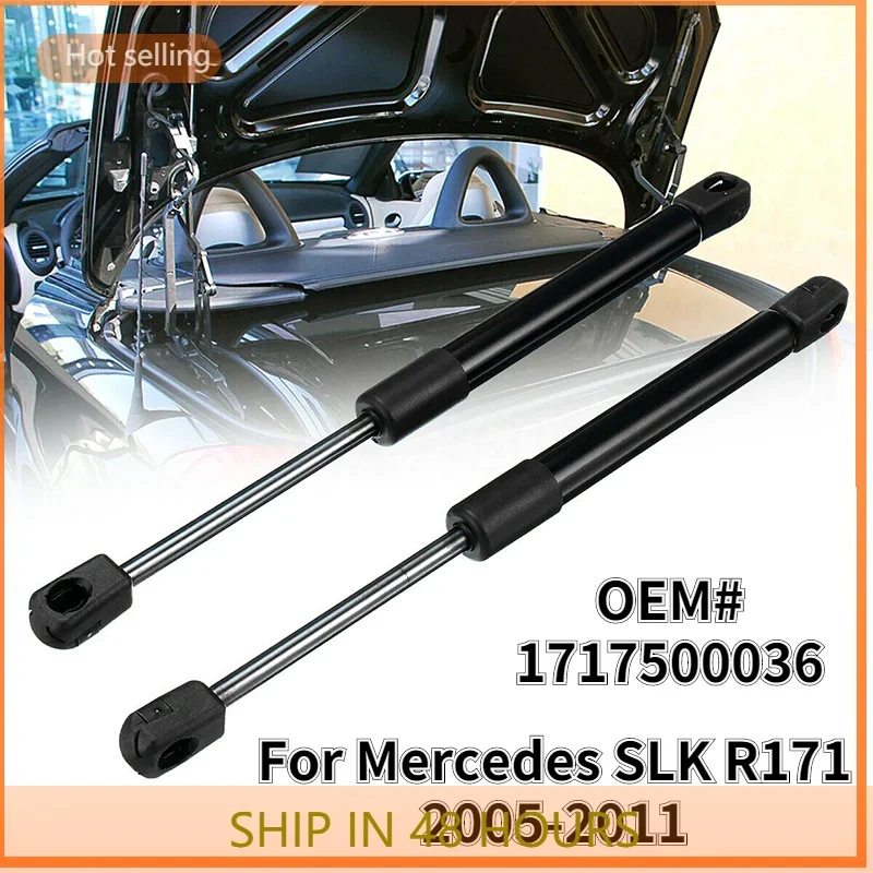 1717500036 Car Rear Trunk Lid Shock Strut Damper Lift Support Hydraulic Rod For Benz Mercedes SLK R171 2005 - 2011 In Stock ss