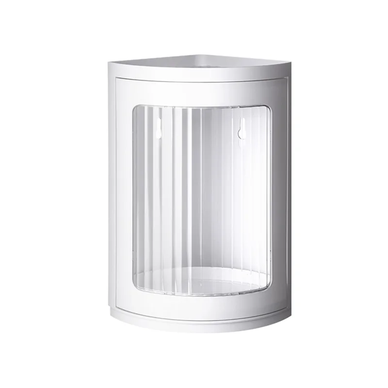 

A25F-360° Rotating Turntable Spice Rack Organizer Kitchen For Cabinet,Bathroom,For Vanity Bathroom Countertop,Wall Mountable