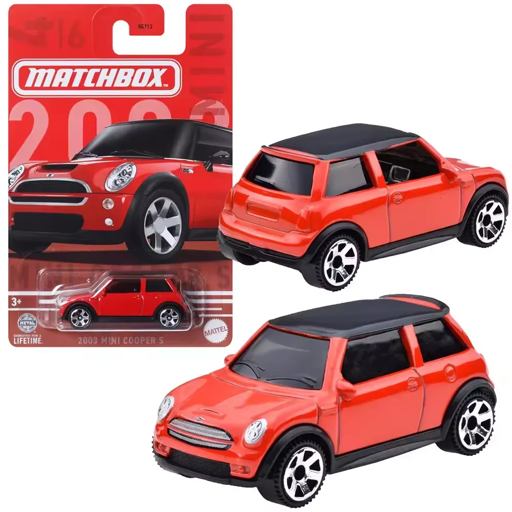 Original Mattel Matchbox Car Toys 1/64 Mini Cooper Set Austin Van Cabrio Set Vehicle Model Toy for Boys Collection Birthday Gift