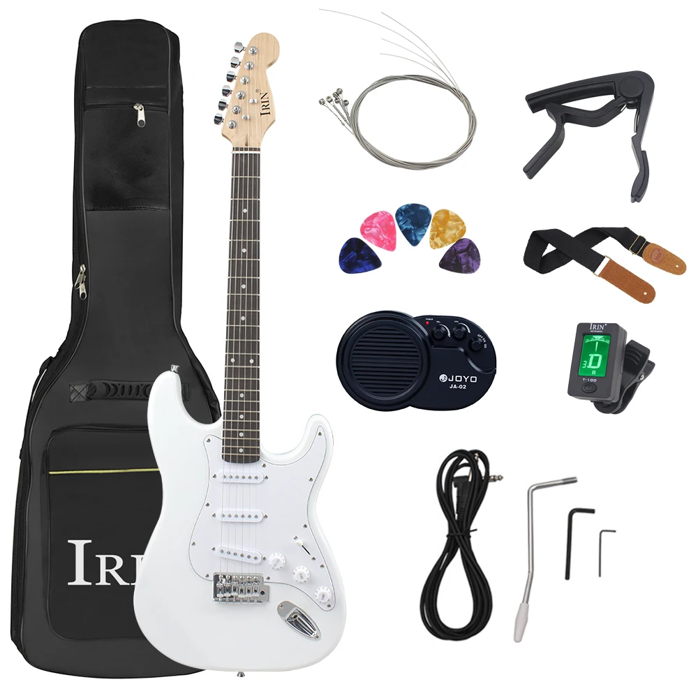 

39 Inch Electric Guitar 6 String 21 Frets Basswood Body Electric Guitar Guitarra With Amp Necessary Guitar Parts & Accessories