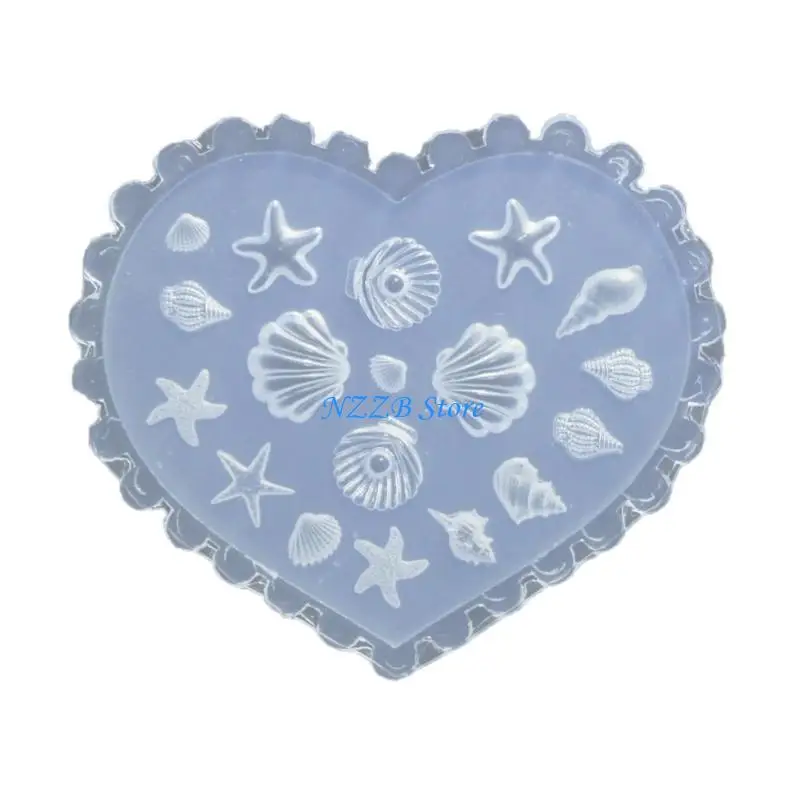 

T21F Art Silicone Stamp Molds for Party and Salon Manicure Jewelry Making Mould