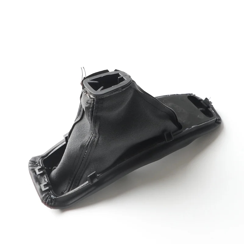 7155622   BMW 3 시리즈 E90 E91 E92 2004-2013용 자동차 핸드브레이크 핸들 가죽 커버