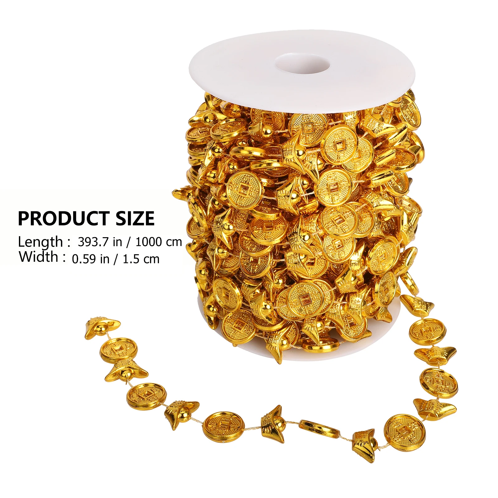 

Plastic New Year Gold Ingot Decor Home Photo naments Festive Holiday Gifts Plastic Beads for Home Decor Spring