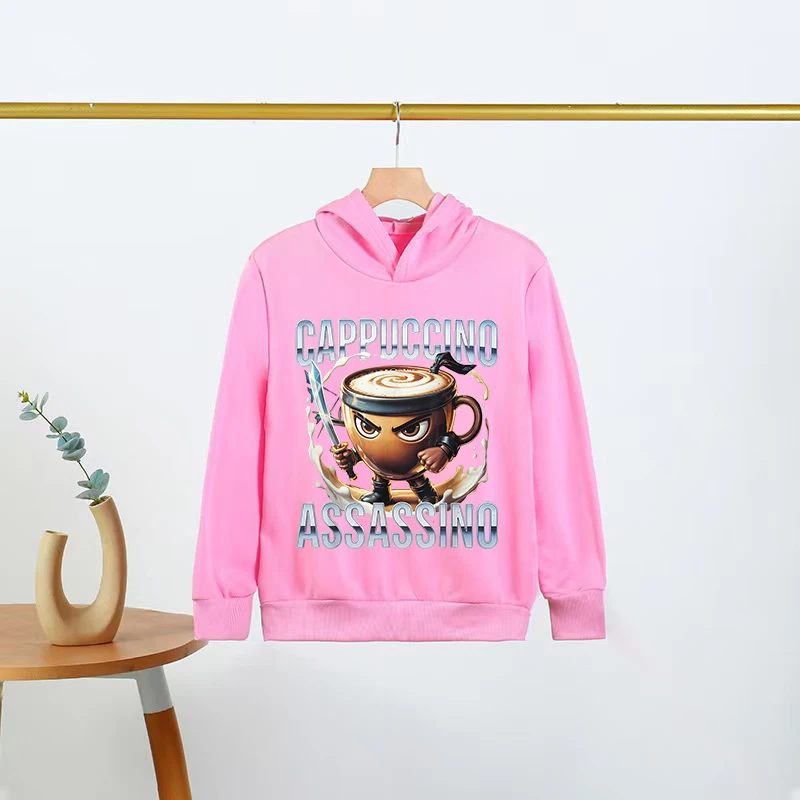 

Children's Cottohoodie Boys Girls Cartoon CosPlay Breathable 2025 Funny Italian Classic of Mountains and Seas