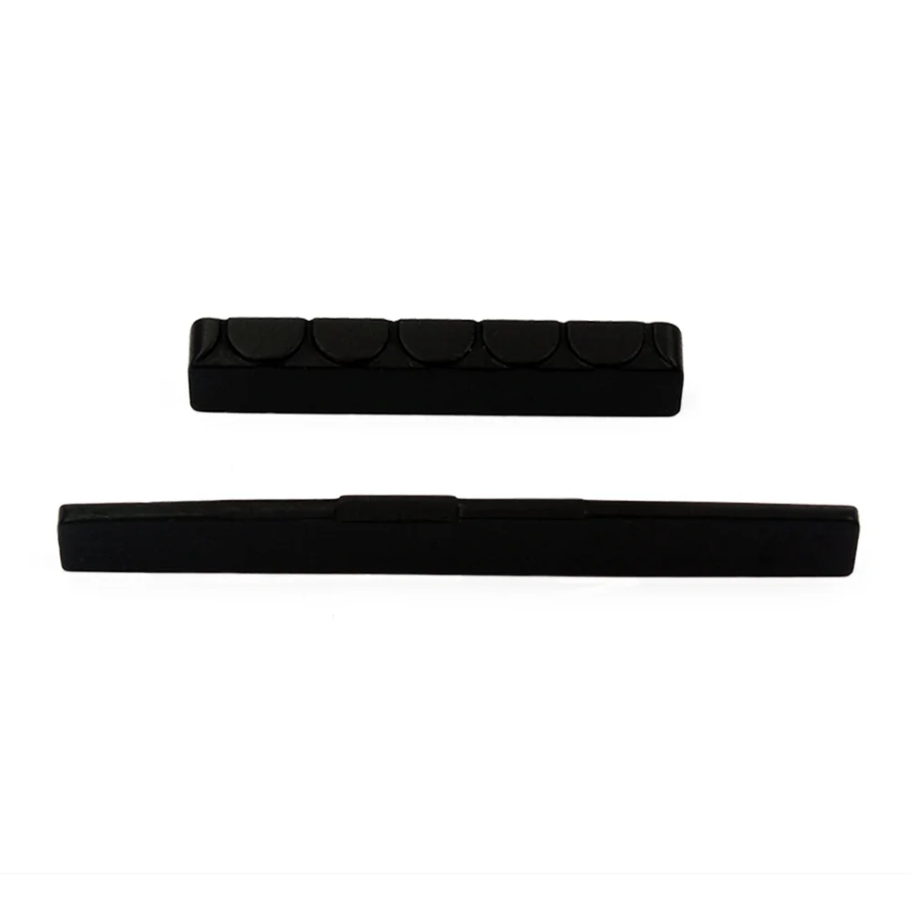 Musical Instruments Accessories Of Classical Guitar Bridge Nut Saddle Made Of Ebony For Acoustic Guitar Musical Instruments