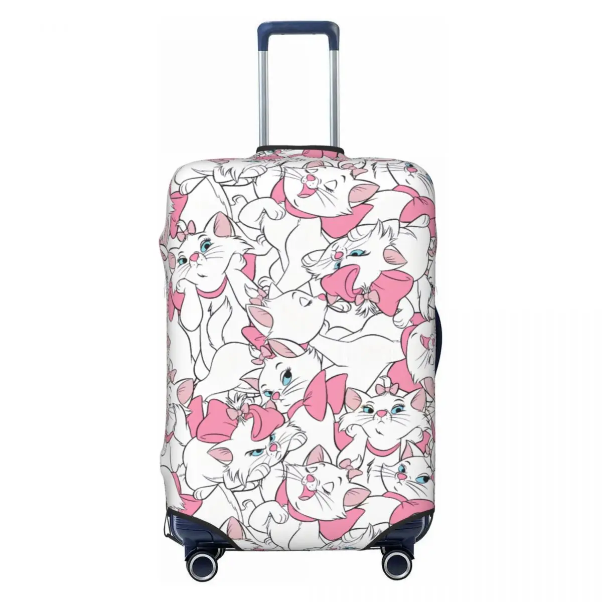 

Custom The Aristocats Marie Cat Luggage Cover Funny Cartoon Kitten Suitcase Protector Covers Suit For 18-32 inch