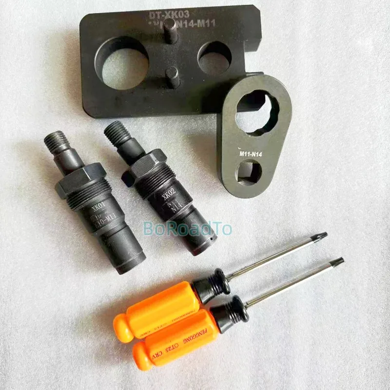 Diesel Injector Disassemble Tool Common Rail Injector Nozzle EUI HEUI Dismantle Kits Repair Tool Set for CUMMINS M11 N14