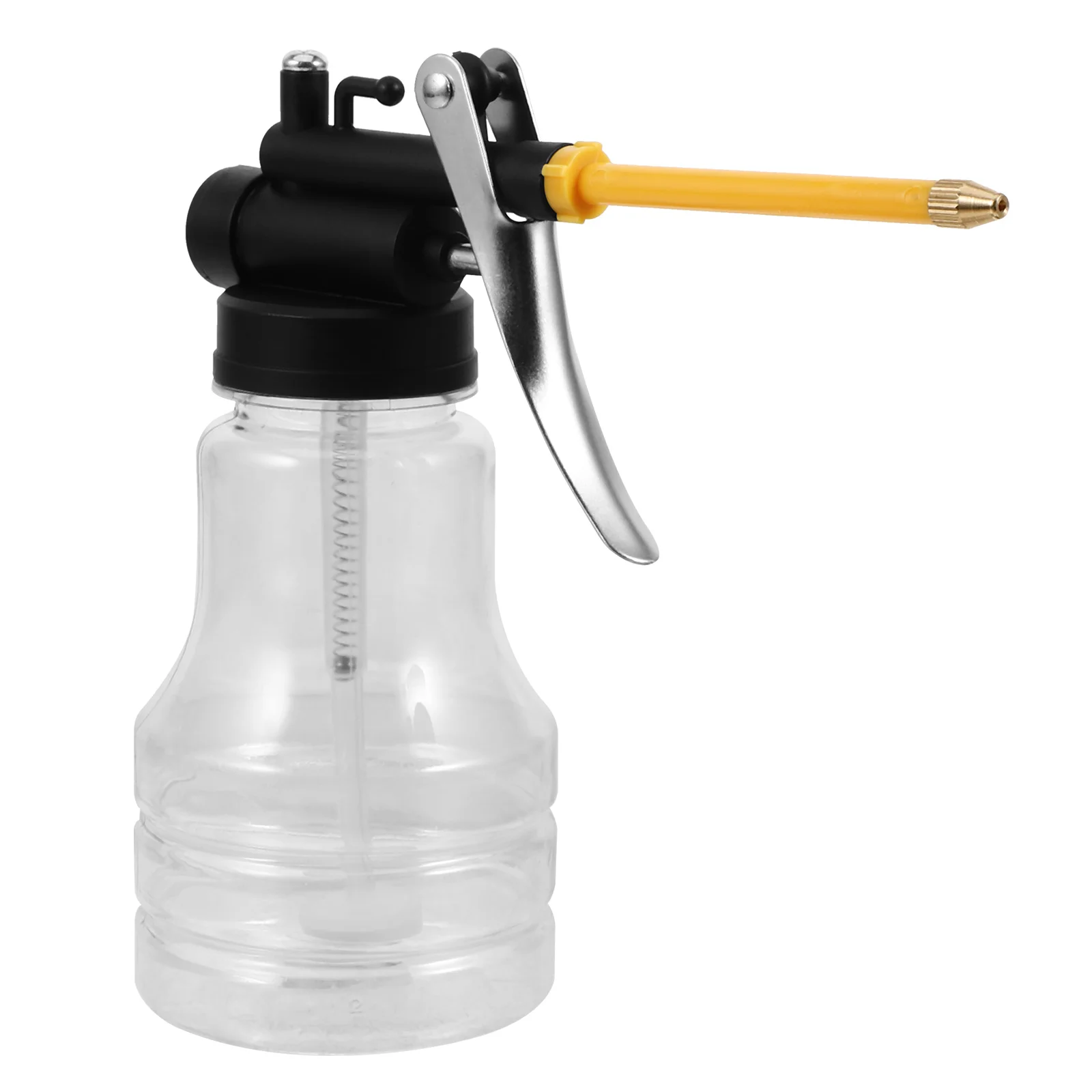 

250ML Transparent Spout Manual Liquid Container Oil Refiller Multi Function Car Motorcycle Boat Oil Can