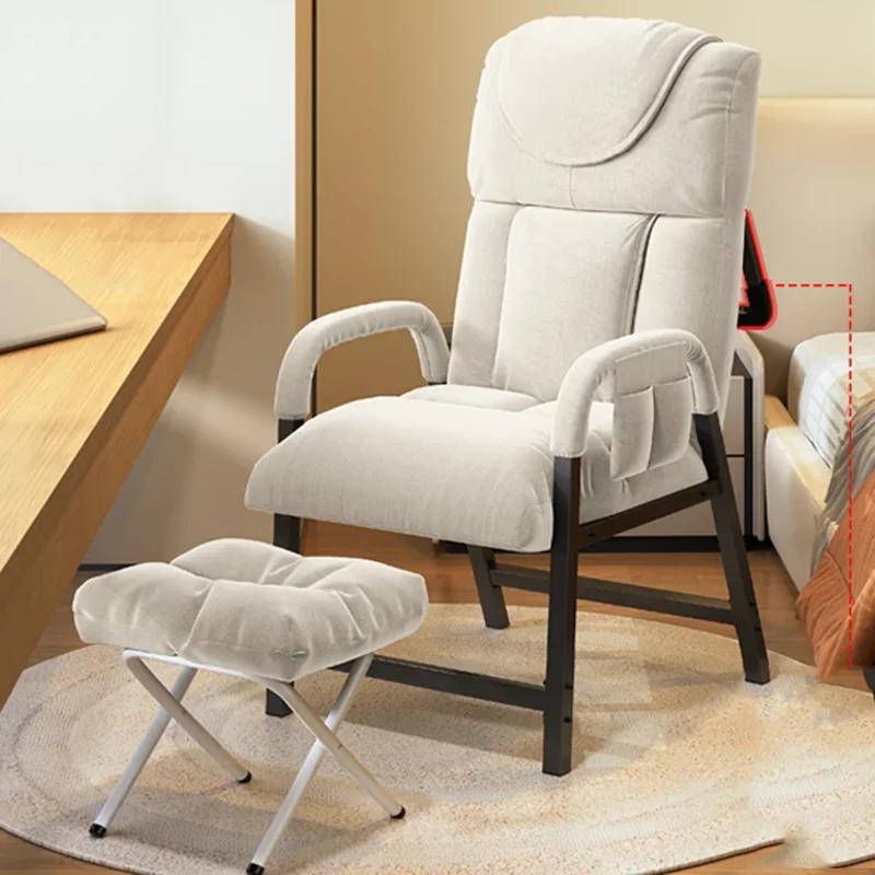 

Комфортное офисное кресло для спальни, мобильное, современное, дизайнерское, для гостиной, для чтения, мебель для библиотеки