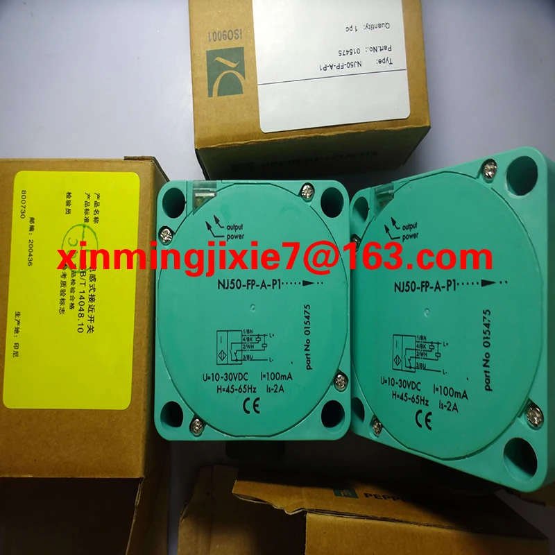Warranty for one year NJ1.5-8GM40-W0 NJ15-30GM50-A0-V1 NJ50-FP-E2-P2 NJ50-FP-E2-P1 sensor in stock