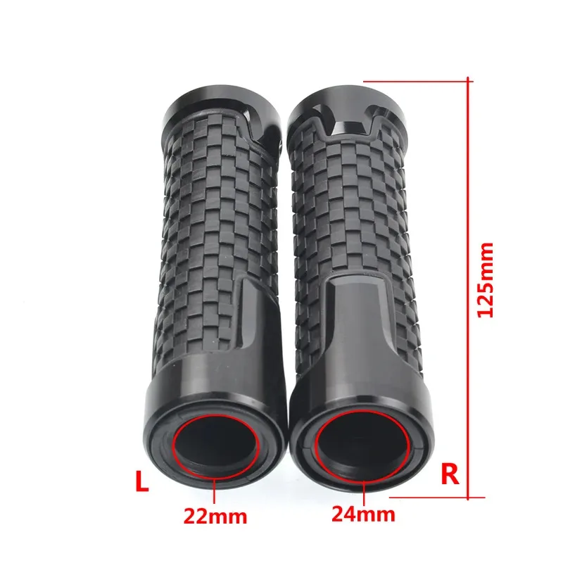 For Honda XL1000V Varadero XL1000 XL125 V XL 1000 125 Varadero Motorcycle Handlebar Grip Handle bar grip End Anti Vibration Plug