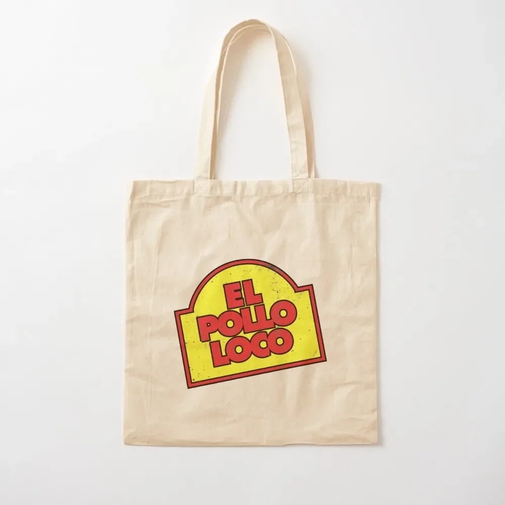 

El Pollo Loco 90s Throwback Essential Tote Bag free delivery bags cloth bag woman Customizable canvas