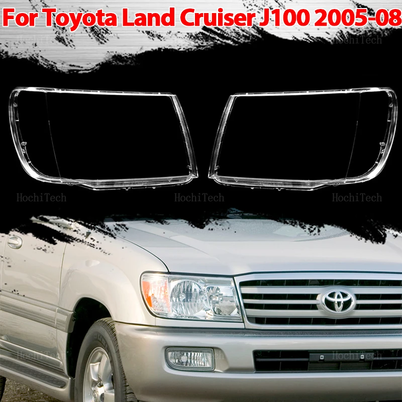 Headlamp Cover Car Front Head Light Lamp Transparent Lampshade Headlight Shell Cover For Toyota Land Cruiser J100 2005 2006 2007