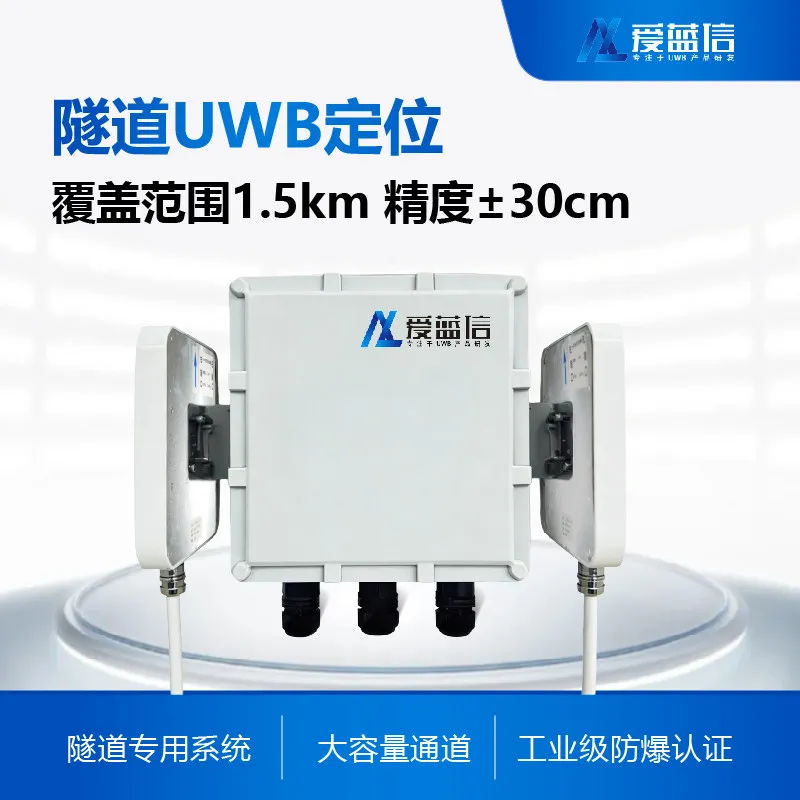Tunnel Precise Positioning, Tunnel UWB Positioning Base Station Positioning Tag, UWB Directional Antenna