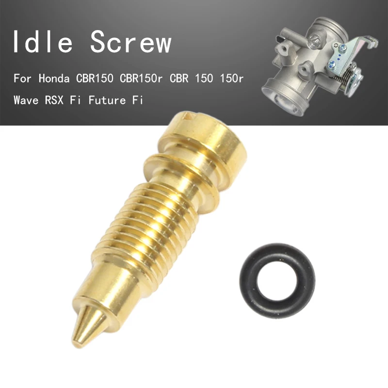 

Throttle Body Idle Adjustment Screw Set For Honda CBR150 150r Wave RSX Fi Future Fi