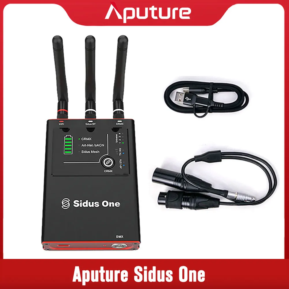 

Aputure Sidus One DMX-Based Wireless Hybrid Control Enables the Conversion and Hybrid Control of Multiple Control Methods