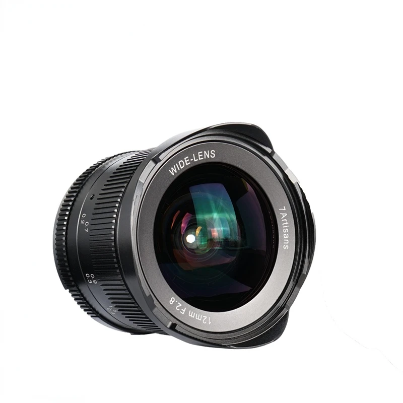 

12mm F2.8 Ultra Wide Angle MF Prime Lens For Sony E/Fuji XF/Canon EOS-M/Macro 4/3 A6500 A6300 A9C NEX-C3 M6