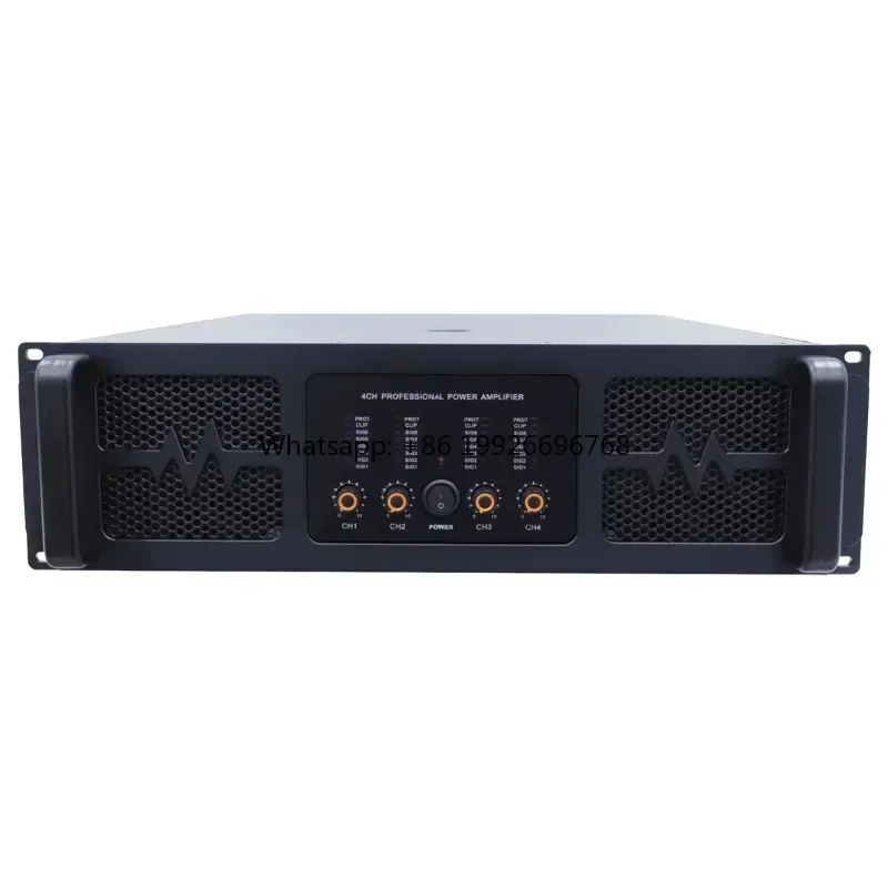 

New Products in 2024 6000w 4 Channels Class H High Professional Power Amplifier for Large Stage