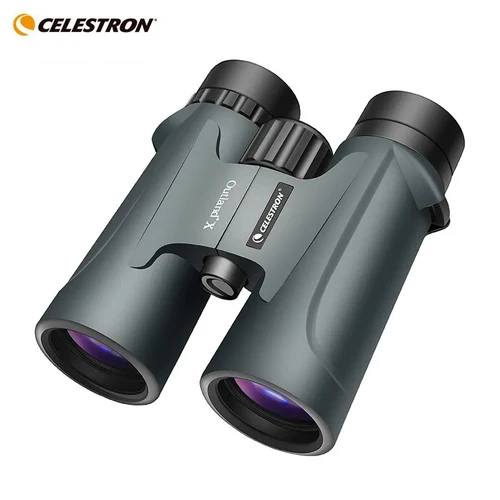 Celestron Outland X 8x42 10X42 Binoculares verdes Binoculares impermeables y a prueba de niebla para adultos Óptica multicapa y prismas BaK-4