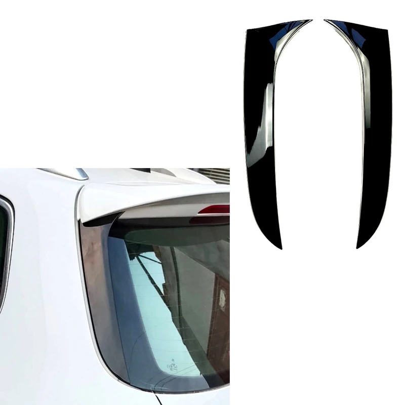 

Car Rear Window Side Spoiler Gloss Black ABS Spoilers Splitter Auto Accessories For Volkswagen VW Travel Version Passat B6 Wagon