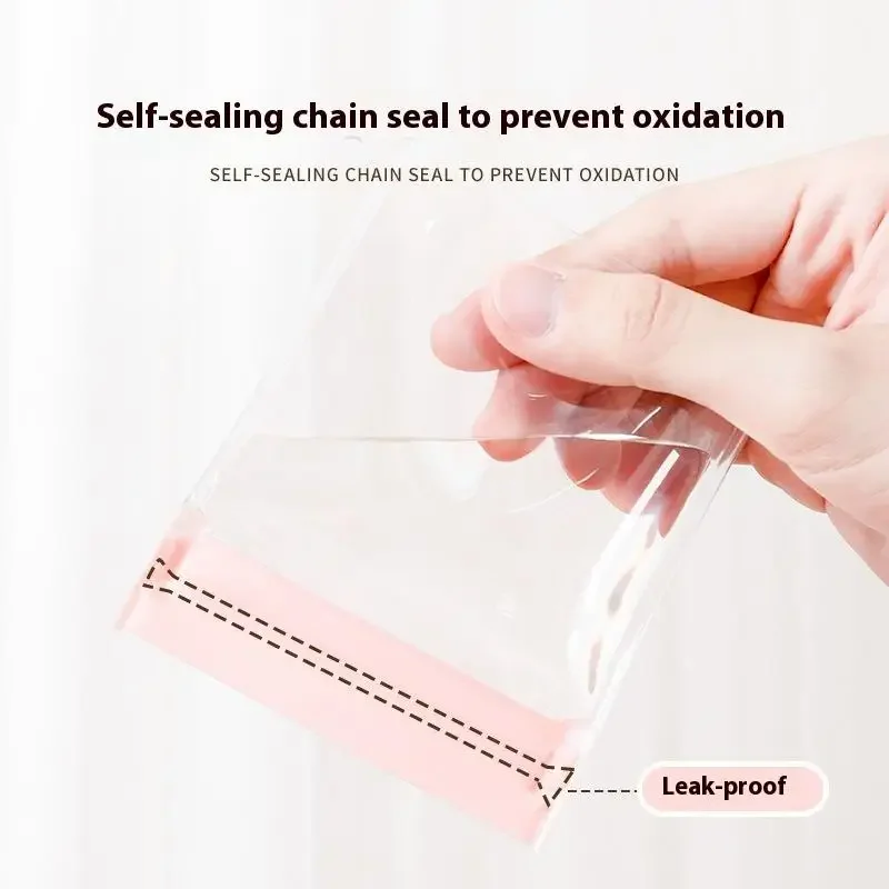 10Pcs Self Sealing Jewelry Storage Organizer Bag Antioxidant Ring Necklace Bracelet Storage Holder Bag Multifunctional Bag