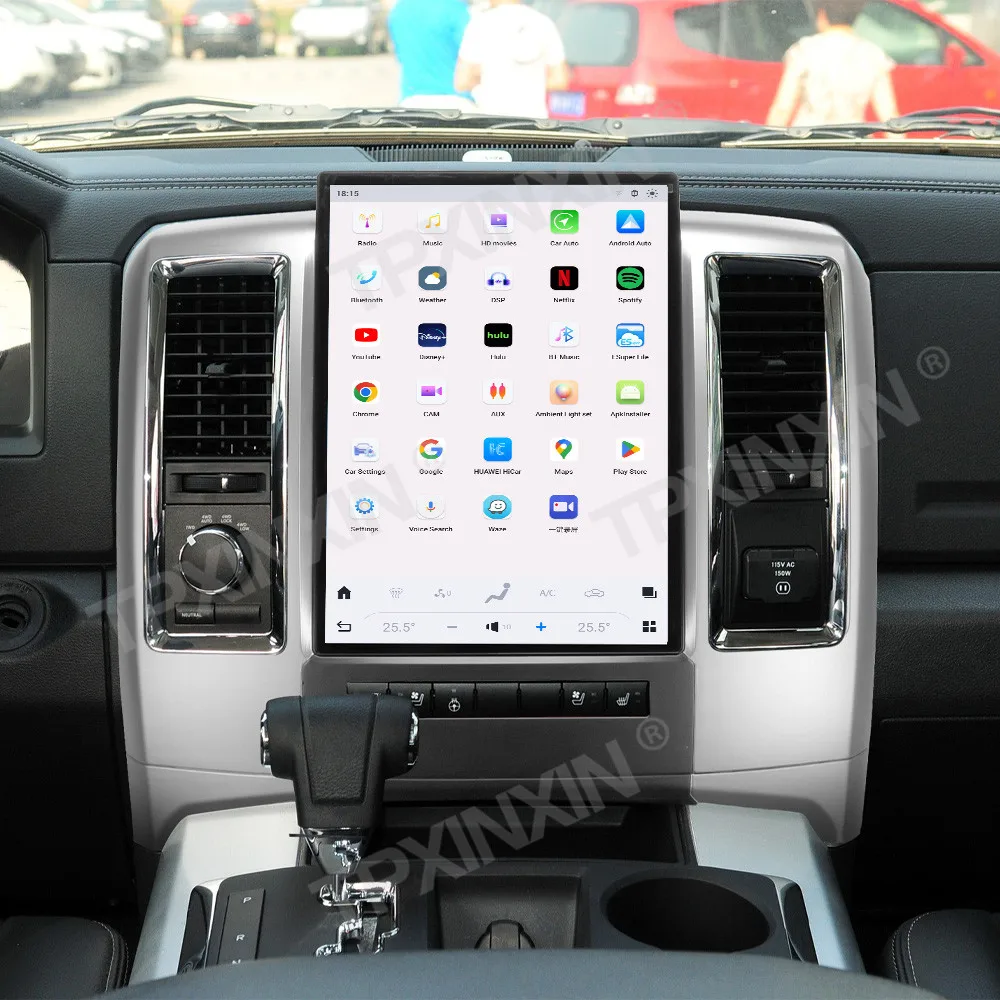 

Автомобильный мультимедийный проигрыватель на Android 13 для Dodge Ram 2008-2011, Carplay, GPS-навигация, головное устройство с DSP, 13.8 дюймов