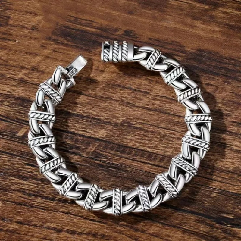 Heavy Duty Pig Nose Bracelet, Cool Punk Style, Minimalist Vintage Cuff for Ins Trendsetters