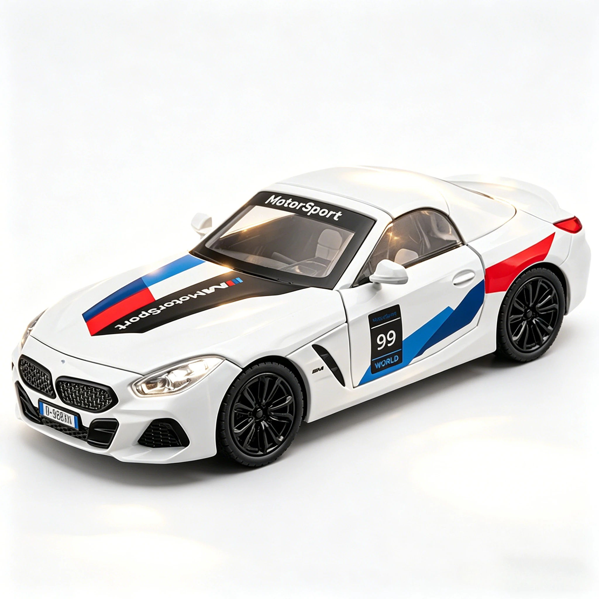 

1:22 Z4 M40i Coupe Roadster Alloy Convertible Sports Car Model Diecasts Metal Racing Car Model Simulation Kids Toy Gift